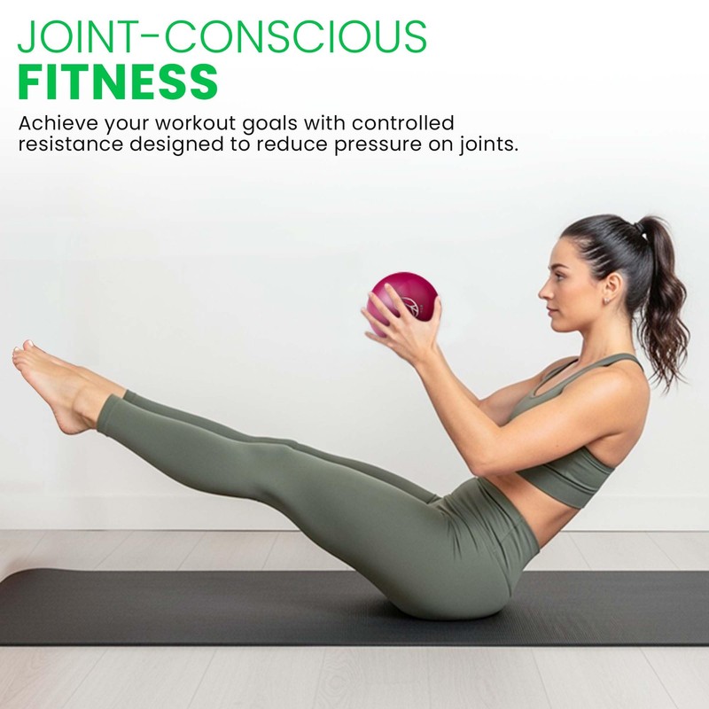 Soft Weighted Balls for Exercise - Customizable Workout Balls for