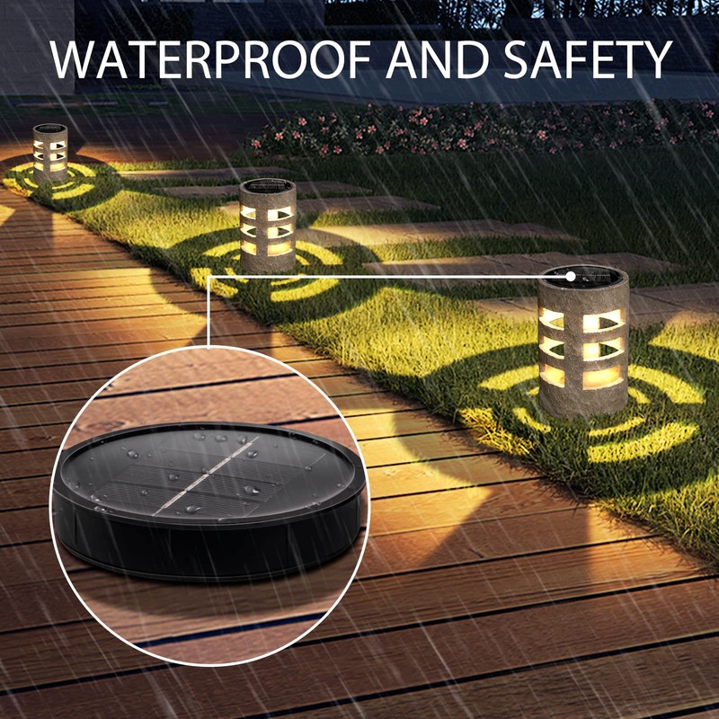 2 Pack Solar Lights Replacement Top DIY Solar Lights Panel