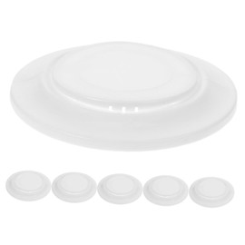 Tofficu 6pcs Air Conditioner Hole Decorative Cover Durable Aesthetic Wall Hole Plate Easy Installation for Home Decor Conceals Air Conditioner Openings