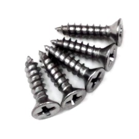 Hinge Outlet Stainless Steel Screws for Hinges 9 x 3/4 Inch - Fly Cut for Self Drilling - Highly Rust Resistant - 24 Pack