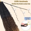 Goddess Box Braids Crochet Hair 14 Inch Boho Box Braids