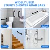 2 Pack Shower Grab Bar, Stainless Steel Bathroom Grab Bar,