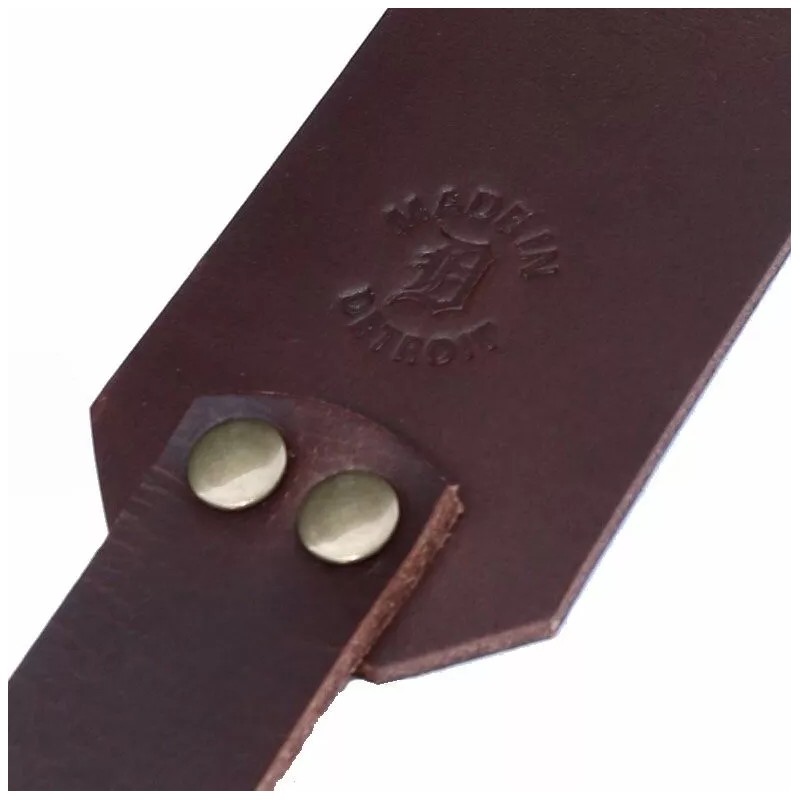 Detroit Leather Shop Handmade Buffalo Leather Wild Game Tote Turkey