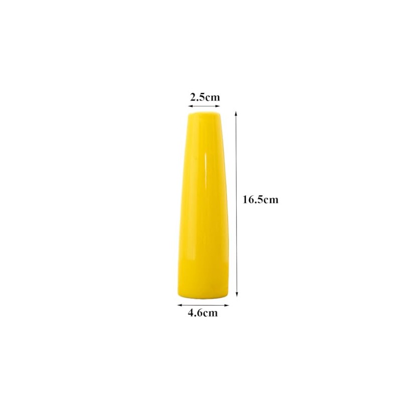 Small Ceramic Bud Vase Conic Flower Single Stem Vase Modern