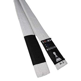 OSS - Brazilian Jiu-Jitsu Belt 100% Cotton Durable BJJ Belt IBJJF Approved Adult’s Size