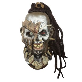 Ghoulish Productions Voodoo Houngan Mask Voodoo Costume Men, Voodoo Mask For Men. Witch Doctor Line