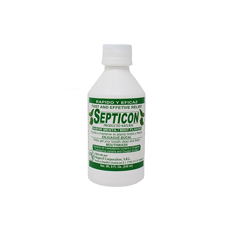 Septicon Natural Product - Mint Flavor 8fl Oz
