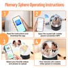 Memory Sphere Ball–Wi-Fi Crystal Video Orb for Photos & Videos