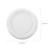 MAGICLULU 1pc Ceramic Salad Dish White Dinner Plate Ceramic Breakfast