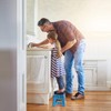 Dyforce Folding Step Stool 9", Kids Step Stool, Heavy Duty