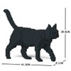 JEKCA Cat 07S-M02 | Black Cat Plastic Building Blocks |