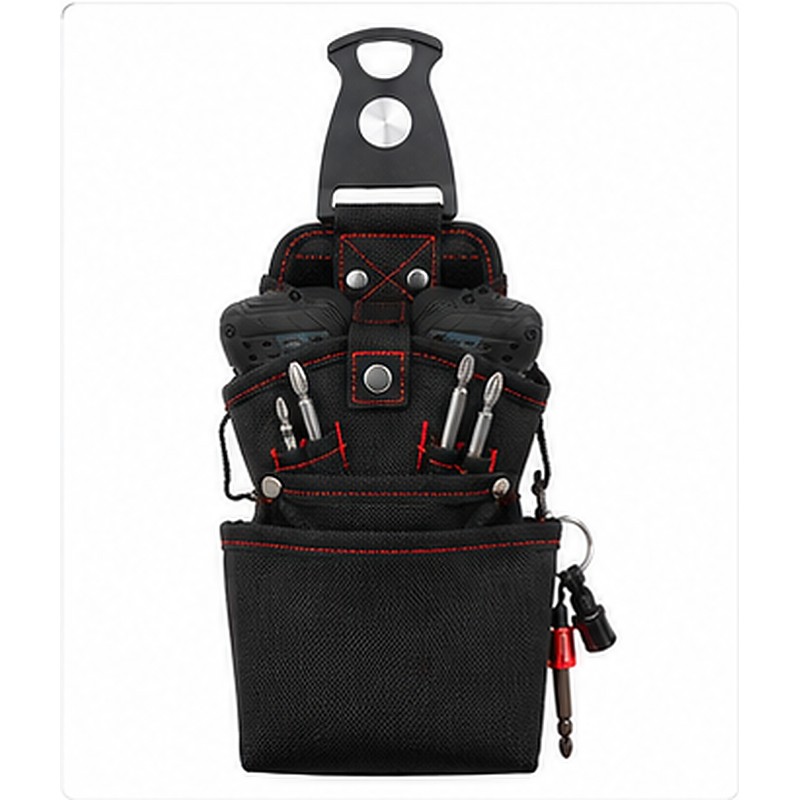 Rotatable Drill Tool Bag for Belt Organization – Quick-Hanging Oxford