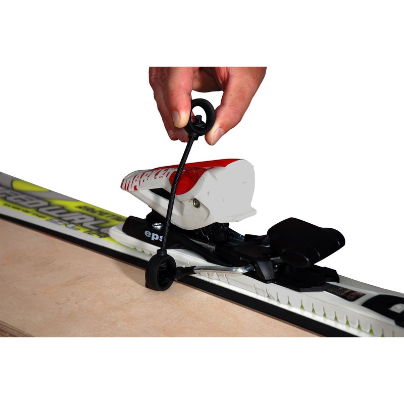 Tools4Boards RETRACT Safety Ski Brake Retainers (2-Piece),Black