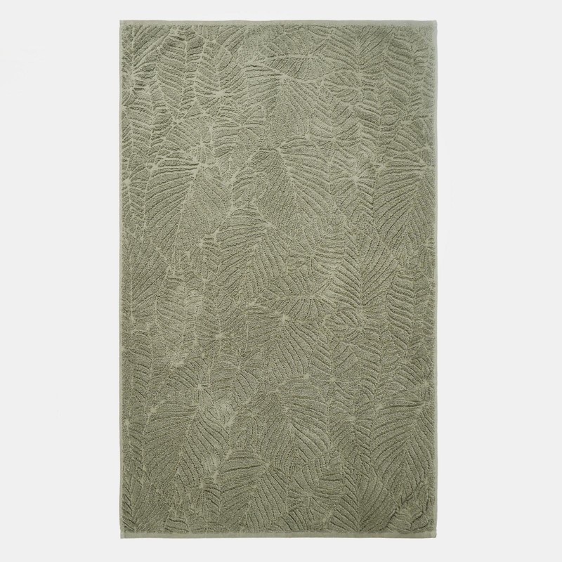 Brentfords Green Hand Towels for Bathroom, 100% Cotton Hand Towels