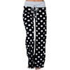 AMiERY Womens High Waisted Pants Soft Stretch Sleep Polka Dot