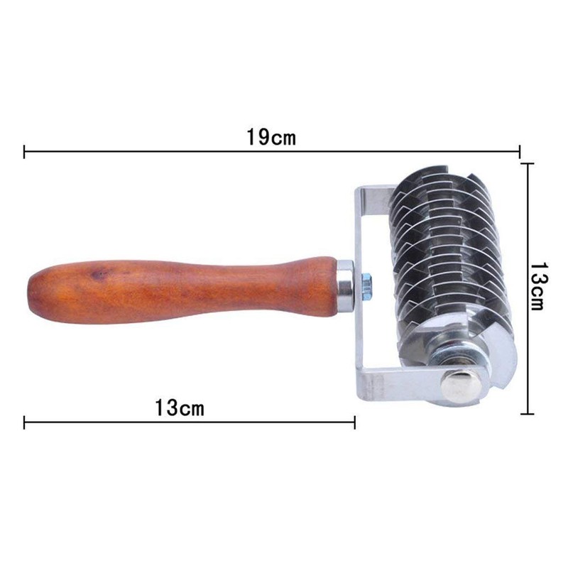 Stainless Steel Pizza Lattice Roller Cookie Pie Pizza Pastry Cutter