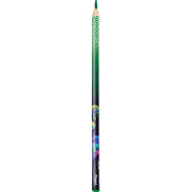 Maped - Ergonomic Triangular Colouring Pencils, Colouring Pencils Deepsee Paradise