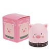 Eieruhr Küchentimer rosa Schwein mit lauter Glocke Kunststoff, Metall mechanisch,