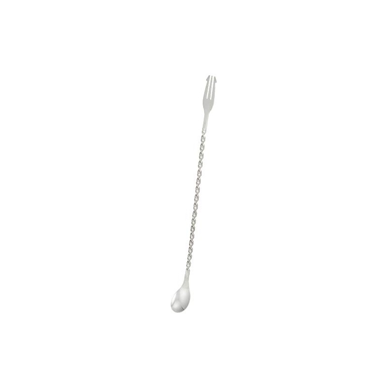 Spiral Bar Spoon Small Right Handed Stainless Steel Cocktail Long