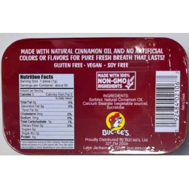 Buc-ee's Cinnamon Mints