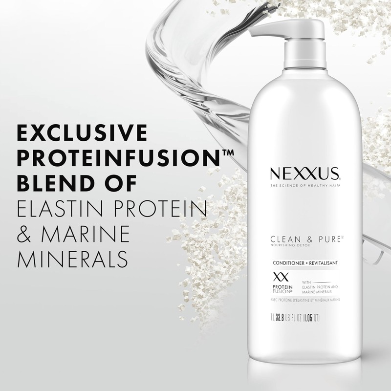 Nexxus Clean and Pure Clarifying Shampoo and Conditioner 2-Pack With
