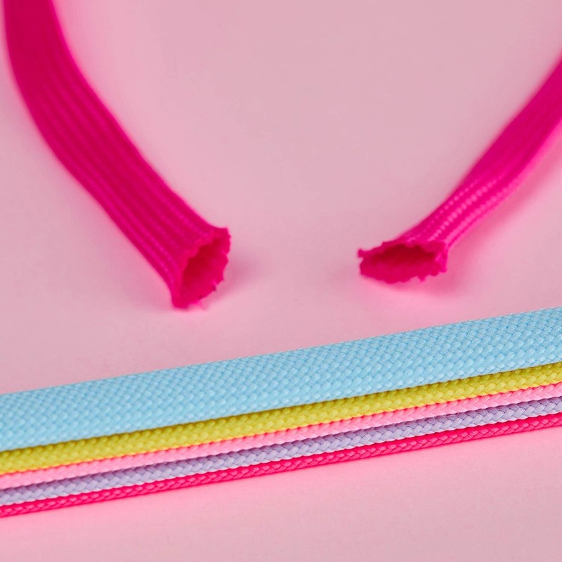 Booyckiy 2 Pairs Flat Shoe Laces for Sneakers, 2/5" Wide