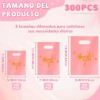 300 Gracias Bolsa De Plastico Envio Regalo Boutique Embalaje