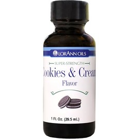 LorAnn Cookies & Cream SS Flavor, 1 ounce bottle