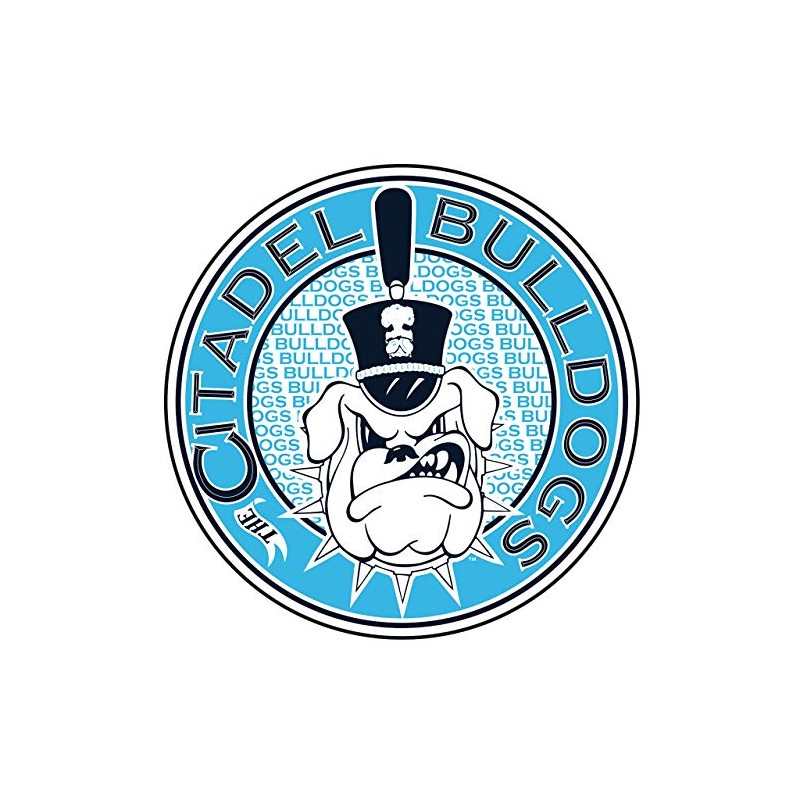 Citadel Bulldogs Decal (REF Citadel Bulldog DE (4"), 4 in)
