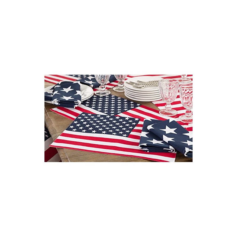 American Flag Design Placemat (Set of 4)