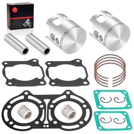 64mm STD Forged Piston Ring Set & Gaskets Kit for Yamaha Banshee 350 YFZ350 1986-2006 2GU-11631-00-94