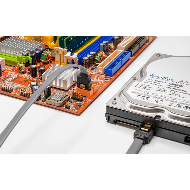 BIGtec SATA Cable 0,5m grau gerade/gerade