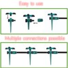 Goxfaca Garden Sprinklers, 2pcs Automatic 360° Rotating Lawn Sprinkler, Large