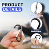 TANEMUDO 600 Pcs 2" Spring Snap Hooks in Bulk Aluminum