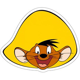 SS&Ds- Happy S. Gonzales - Vinyl Decal Sticker 4 x 3.25 Inch for Cars, Trucks, Motorcycles, Boats & Laptops-SS&Ds -1125