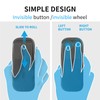 GlowarcPro Bluetooth Arc Touch Mouse, Portable Folding Travel Mouse whitout