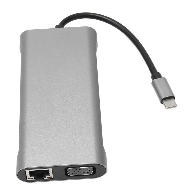 USB C Hub 11 in 1 HD Multimedia Interface VGA