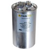 Titan Pro Round Motor Run Capacitor, 70 Microfarad Rating, 370-440VAC