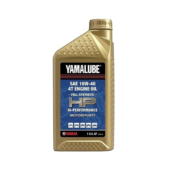 Yamaha Yamalube Yamalube 10W-40 Full Synthetic HP Engine Oil- 1