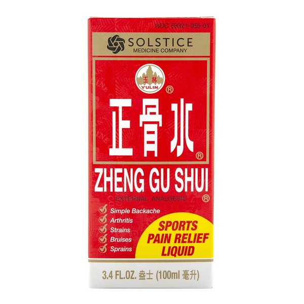 Solstice Medicine Company Zheng Gu Shui-External Analgesic Lotion, 3.4oz