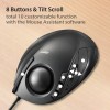 ELECOM EX G Series Wired Trackball Mouse Ergonomic Design 8