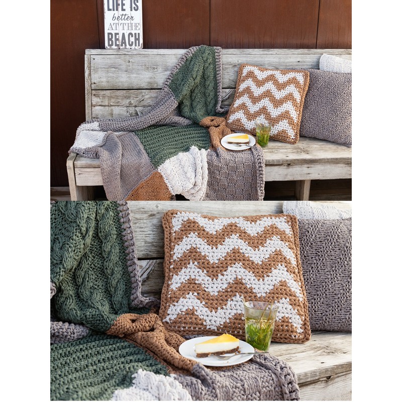 Yarn Ribbon XL SEA Blue