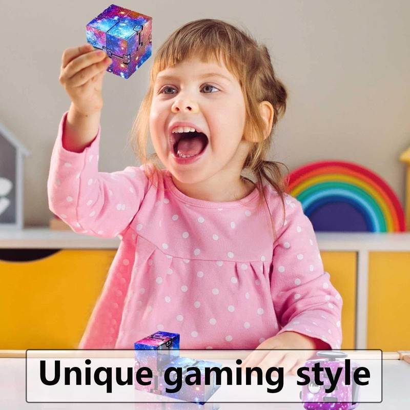 3 Pcs Fidget Toys, Fidget Toys For Kids, Fidget Cube,