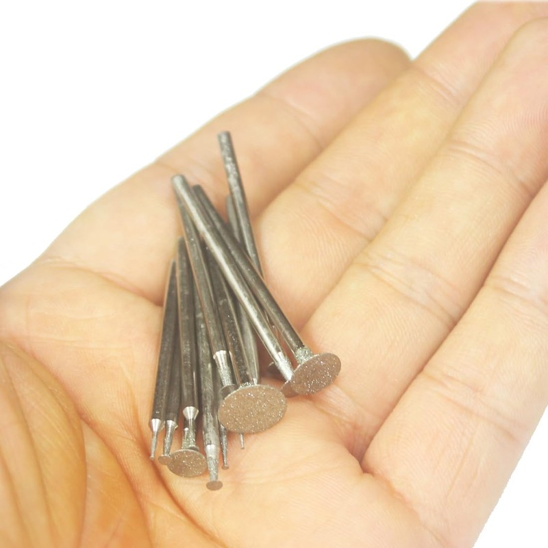 𝐋𝐮𝐨 𝐤𝐞 13 Pcs T Shape Diamond Burr - 3/32''