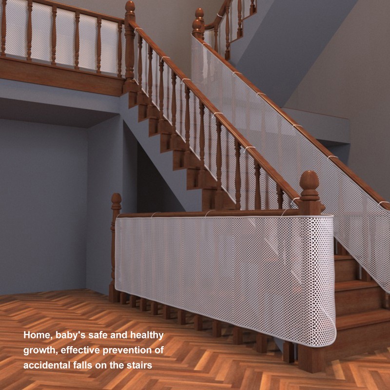 Patios Railing Stairs Netting Baby Proofing Protective Easy To Install