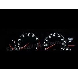 newlineperformanceLED White Cluster Led Bulb Kit for Lexus SC300 SC400 1992-1996