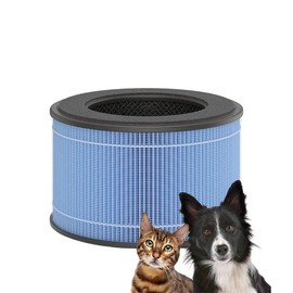 Medify MA-12 Pro Air Purifier Pet Replacement Filter - 3-in-1 High-Efficiency Filtration for Allergens, Smoke, Wildfires, Dust, Odors, Pollen