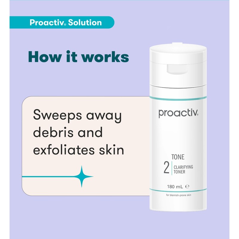 Proactiv Solution Clarifying Facial Toner, Blemish Prone Skin, 180 ml