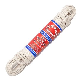 Everlasto 'Red Wrapper' UK Made Quality Waxed Cotton Sash Cord No.5 8.5mm x 10M