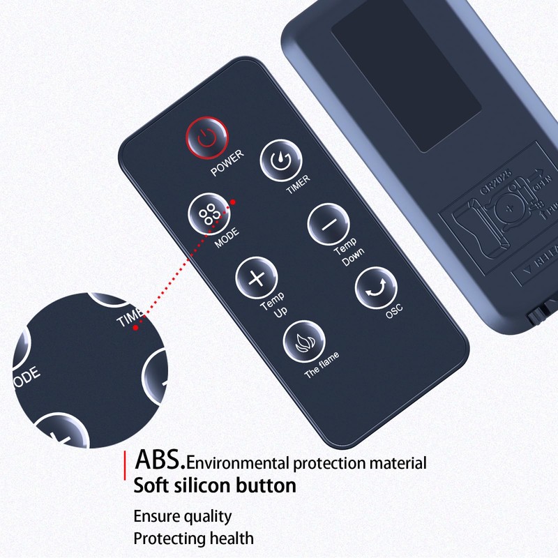ZWP Replacement Remote Control for KNKA PTC Space Heater GD9215AD22